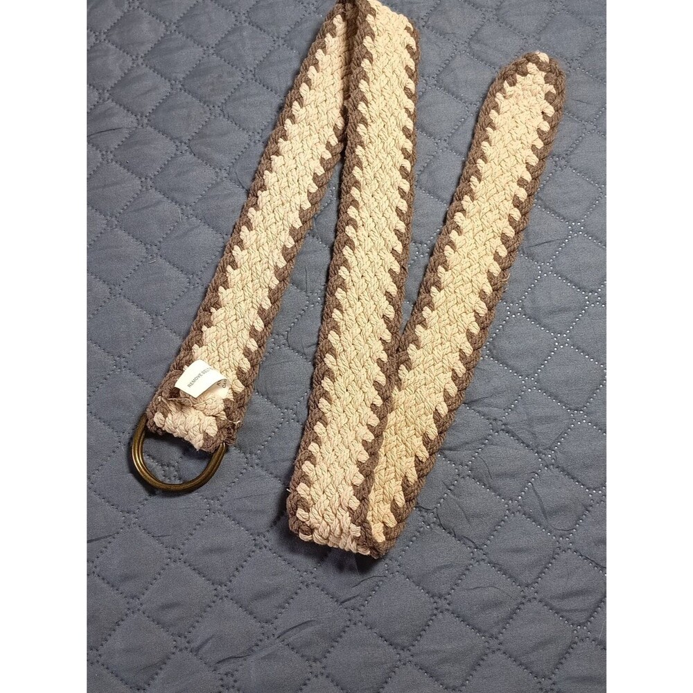 Wide Cotton Rope Belt - Picture 5 of 5